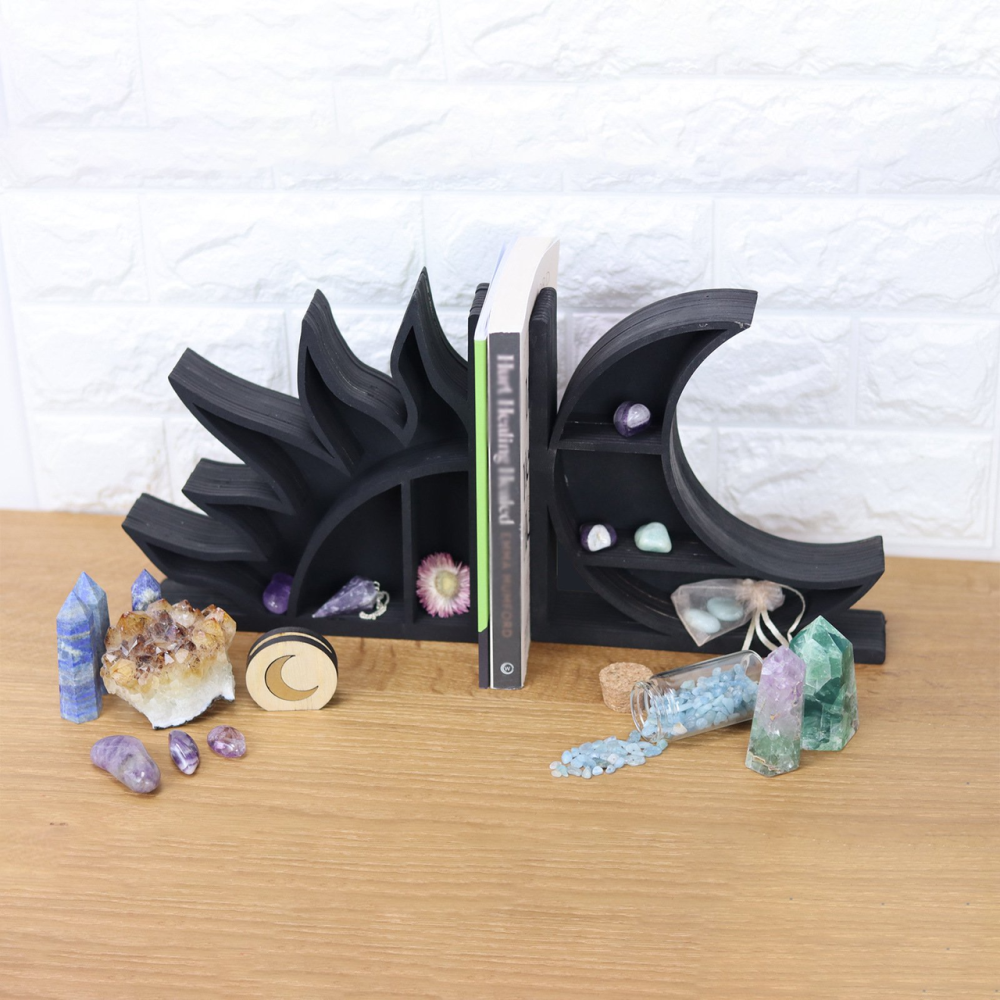 Органайзер для прикрас, підставка для книг з дерева, дизайн у вигляді Сонце, 20×20см Кам'янець-Подільський - фото 2