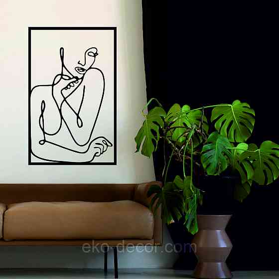 Декоративне настінне Панно «Жінка», Декор на стіну Київ