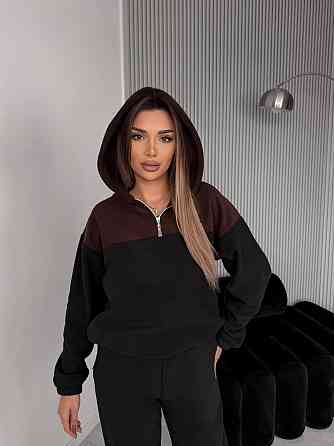 Жіночий теплий костюм (двокольоровий) Одеса