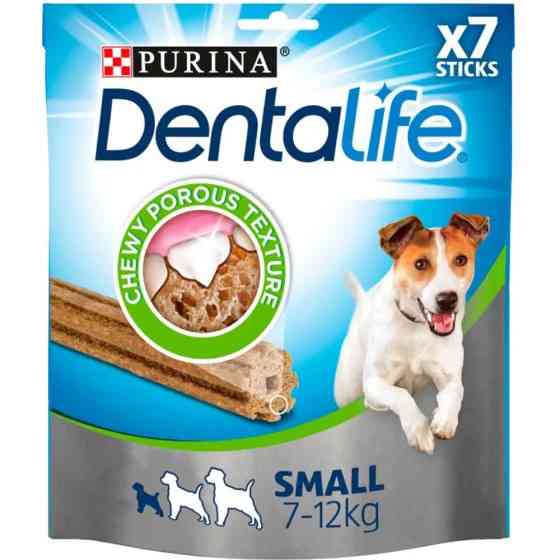 Ласощі DENTALIFE Small для дорослих собак дрібних порід, для здоров'я зубів і ясен, 115 г Київ