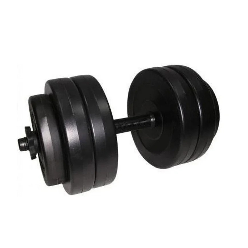 Гантель наборная композитная в пластиковой оболочке Rock pro 13 кг NE-PL-G-013 Винница - изображение 1