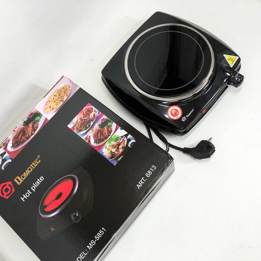 Варочная настольная плита DOMOTEC, Домашняя электрическая плита, Электроплита инфракрасная настольная SA-39 Ивано-Франковск - изображение 10