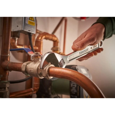 Ключ Stanley гаечный разводной, 150х19 мм. (STHT13121-0) Винница - изображение 6