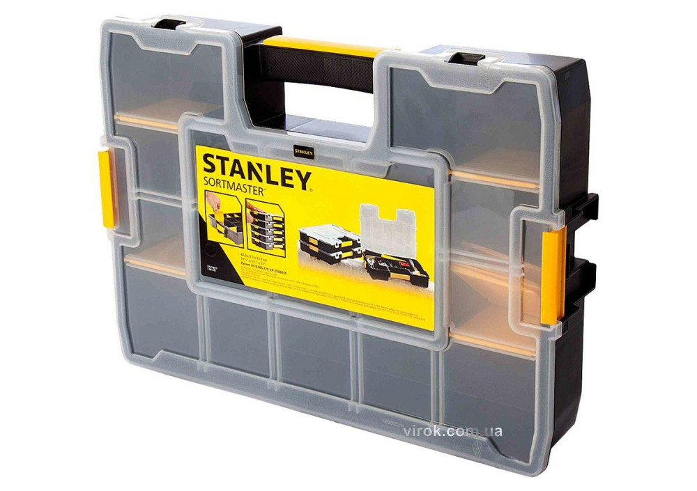 Органайзер STANLEY пластмасовий з переставними перегородками 43х9х33 см Одеса - фото 1