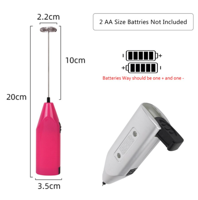 Электрический мини ручной миксер капуч натор Киев - изображение 5