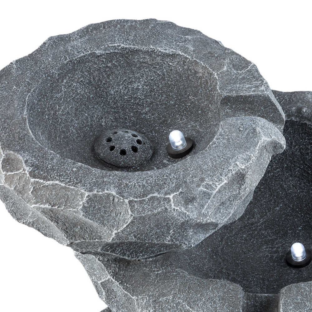 Каскадний фонтан Мурах працює від батареї Сонячна панель 2 кВт 3 світлодіоди (Німеччина, читати опис) Рівне - фото 5