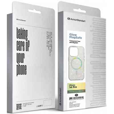 Чохол до мобільного телефона Armorstandart Glow Magsafe Apple iPhone 14 Pro Transparent (ARM69724) Вінниця