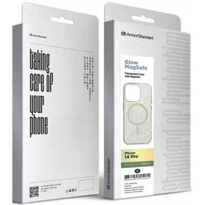 Чохол до мобільного телефона Armorstandart Glow Magsafe Apple iPhone 14 Pro Transparent (ARM69724) Вінниця - фото 6