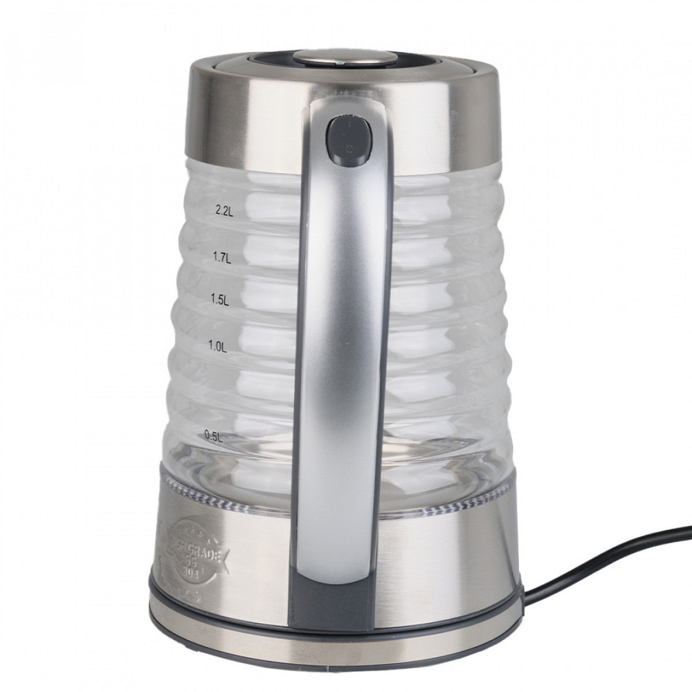 Електрочайник Sokany SK1027CST 2.2 л зі світлом Київ - фото 4