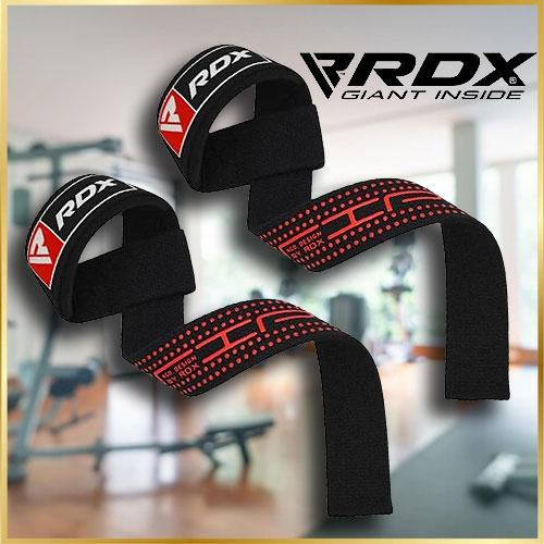 Лямки для тяги RDX Gel S4 Black, ремені для силових тренувань, станової тяги та роботи зі штангою Київ - фото 5