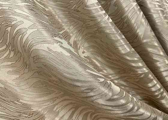 Комплект готових штор VR-Textil Жакард Magic № 1604ш Пісочний 145х270 см 2 шт (33-0574) Київ