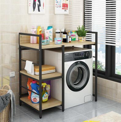 Стелаж над пральною машиною "Лугачо" лівий венге-бланже Миколаїв - фото 1