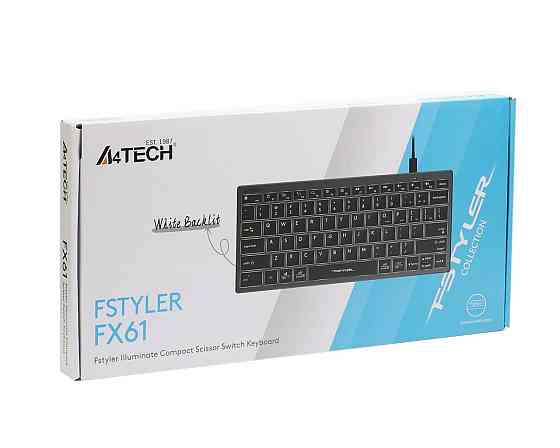 Клавіатура A4Tech Fstyler FX61 Grey Сірий Харків