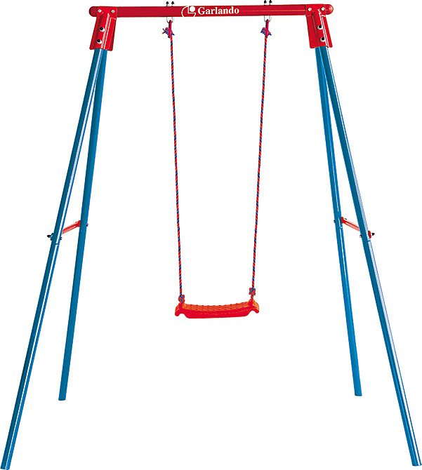Качели на металлических опорах Garlando Candy одинарные (ALT-11) Киев - изображение 1