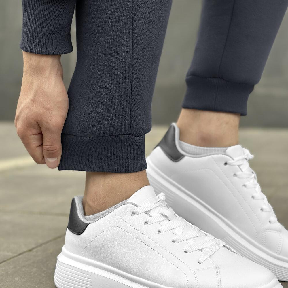 Темно-сірий спортивний чоловічий костюм осінь/зима Pobedov Space. Сірий спортивний костюм. Київ - фото 5