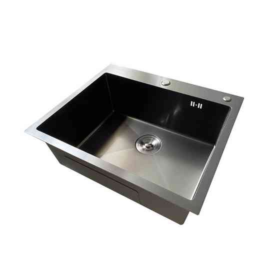 Мийка Mixxus MH5843 Micro Decor Graphite  з нержавіючої сталі   ( 14265 ) Харків