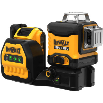 Лазерный нивелир DeWALT линейный 10.8/12/18В XR Li-Ion, зеленый луч, 1x2Ah 18V, TSTAK (DCE089D1G18) Винница - изображение 1