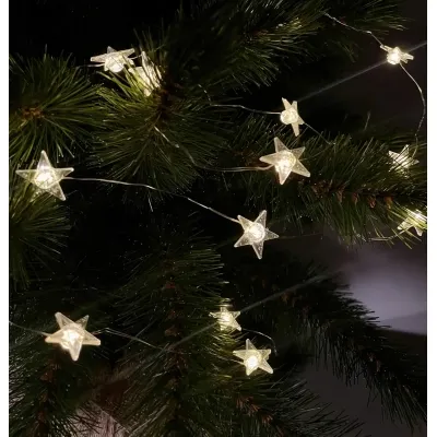 Гирлянда Chomik Звезды 2.2 м 20 LED Теплый белый (5900779854185) Вінниця - фото 5