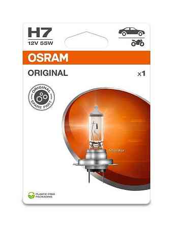 Галогенова лампа OSRAM 64210-1BL H7 55W 12V PX26D Blister (1 шт) Харків