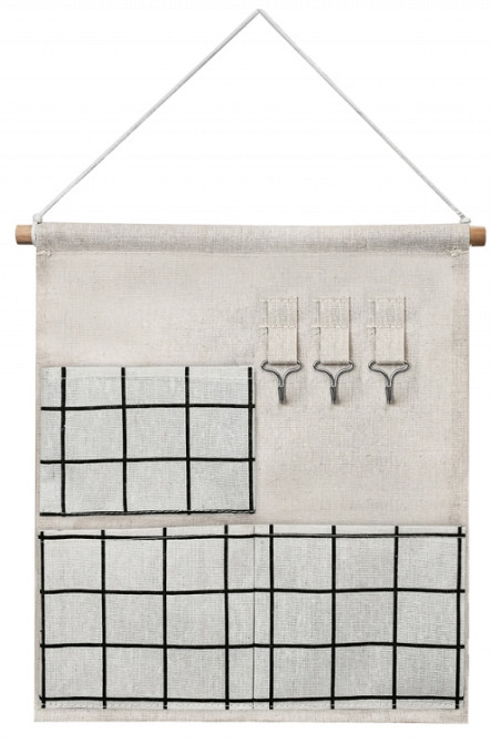 Органайзер подвесной на 3 секции настенный в клетку 34х30 Винница - изображение 2