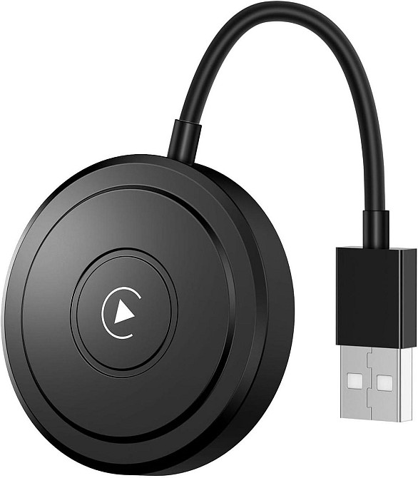 CarPlay бездротовий адаптер для iPhone з iOS 10+ Apple Plug&Play донгл для авто зі штатним карплей, перетворення дротового карплей Київ - фото 1