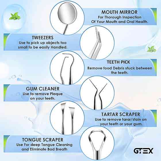 Набір стоматологічних інструментів GTEX Луцьк