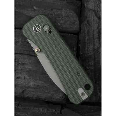 Нож Weknife Banter 2, Green Mikarta, Stonewash (WE23075-3) Винница