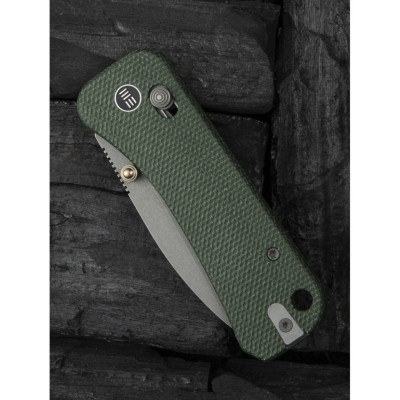 Нож Weknife Banter 2, Green Mikarta, Stonewash (WE23075-3) Винница - изображение 5