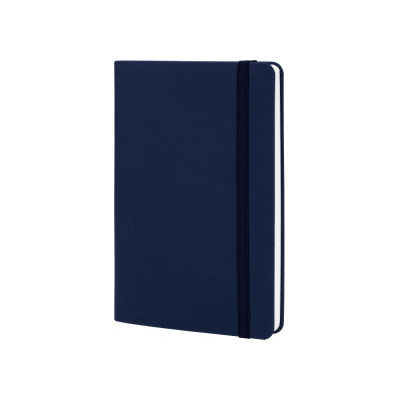 Книга записна Optima А5 VIVELLA, м’яка обкладинка, гумка, білий блок лінія, темно-синій (O27104-24) Вінниця - фото 1