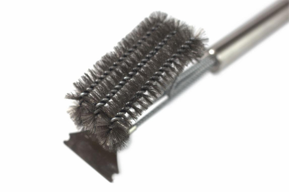 Щітка для гриля Premium 3в1 (щітка+скребок+відкривачка) GRILLI 777720 Код: 006407 Рівне - фото 4