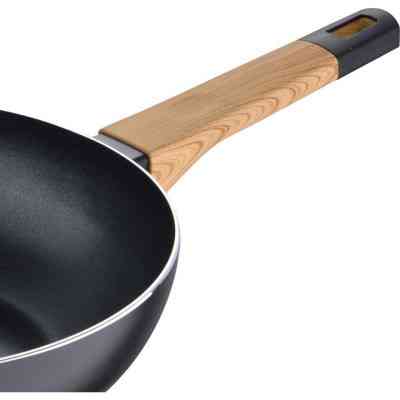 Сковорода Bergner Wok Earth Black 28 см (BG-34627-BK) Винница