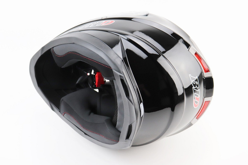 Шолом інтеграл, закритий BLD-M62 М (57-58см), ЧОРНИЙ глянець Киев - изображение 2