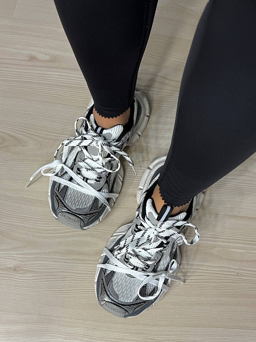Кроссовки женские B-lncga 1001-6 3XL шнуровка комбинированные серые, 38, 24 см Киев - изображение 14