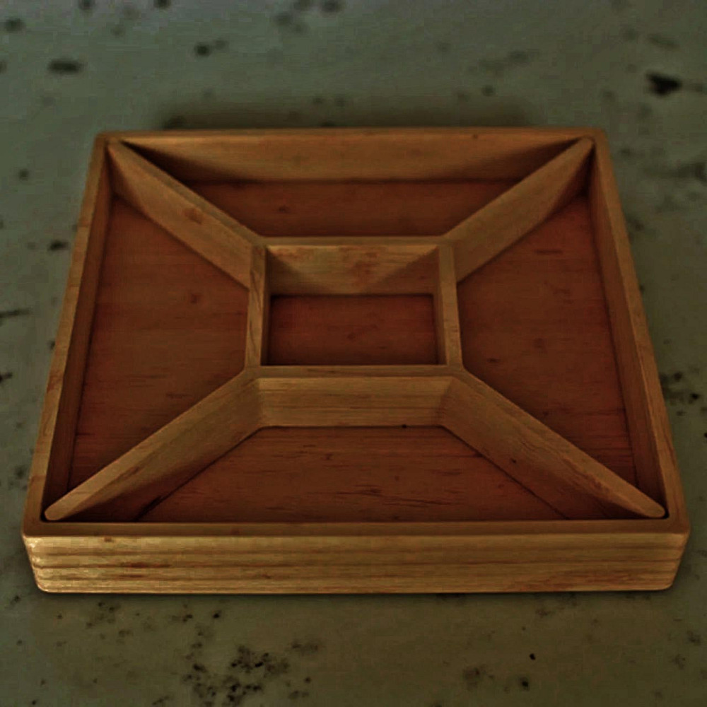 Менажниця дерев'яна "Рефрітос" шафран Миколаїв - фото 1