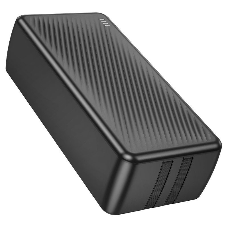 Внешний аккумулятор BOROFONE BJ57B Graceful 22.5W+PD20W fully compatible power bank with cable(30000mAh) Black Киев - изображение 3