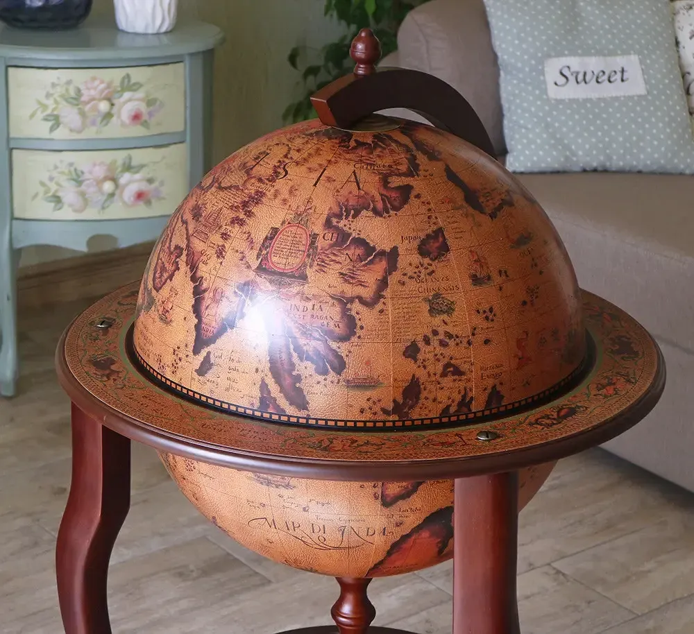 Глобус напольный бар Континенты кофейный сфера 45 см Гранд Презент mastersem Киев - изображение 3