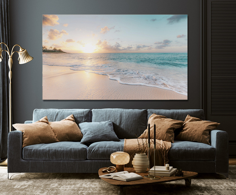 Картина холст в гостиную / спальню   Морські хвилі    MLP_40 80x120 см Киев - изображение 3