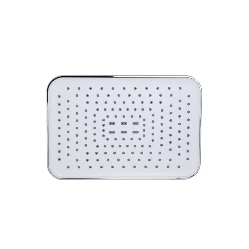 Лейка для верхнего душа Qtap Hlavova 260x180 мм прямоугольная QTHLA107CRM45785 Chrome/White Харьков - изображение 4