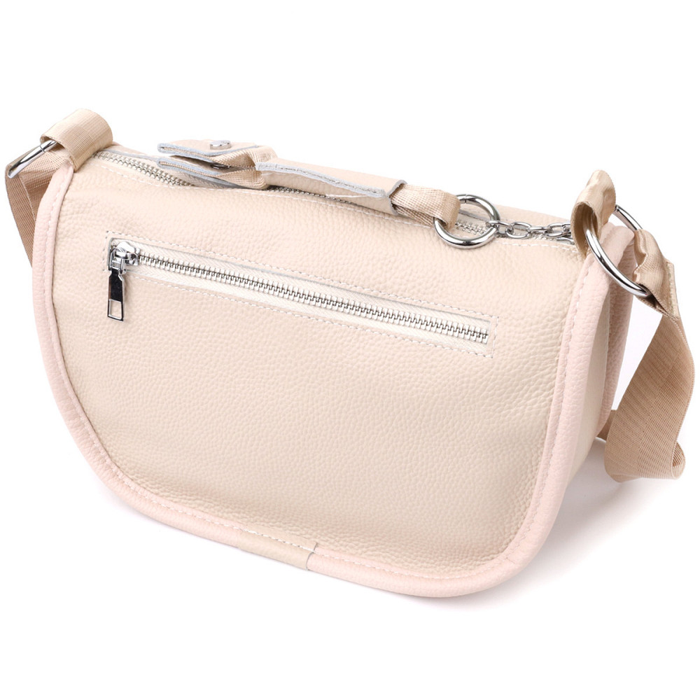 Стильная сумка для женщин из натуральной кожи Vintage 23010 Белый Киев - изображение 2