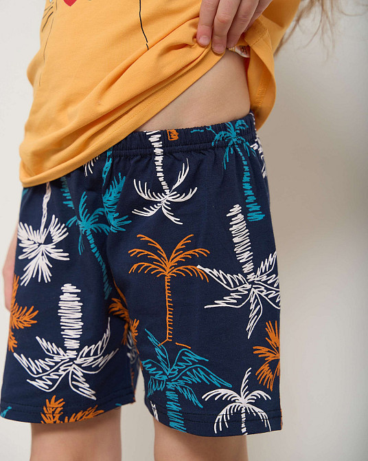 Піжама дитяча Комплект із шортики на дівчинку — літній принт Nicoletta 85387 5-6 Київ - фото 8