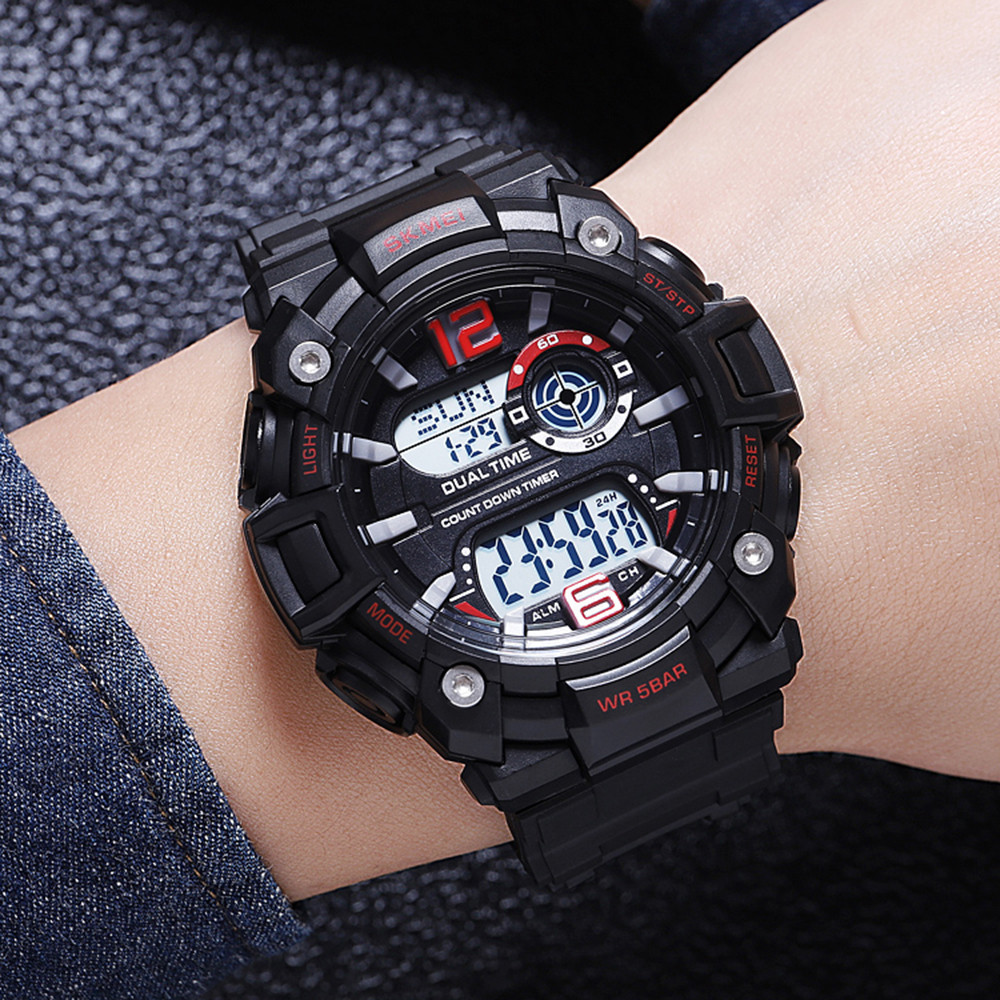 Skmei 2018RDWT Red-White SBR Киев - изображение 3