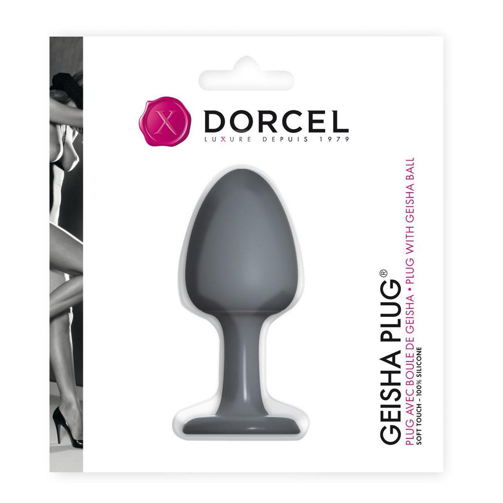 Анальная пробка Dorcel Geisha Plug с шариком внутри, создает вибрации, макс. диаметр 3,2см Sex Aura Киев - изображение 2