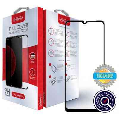 Скло захисне Intaleo Full Glue для Samsung A12 black (1283126509490) Вінниця