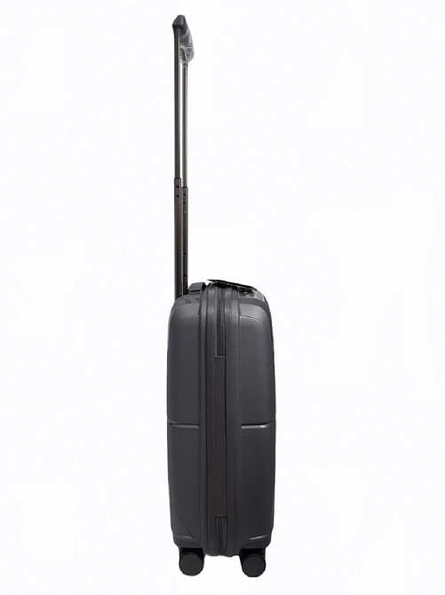 Чемодан пластиковый AIRTEX 245 малый 55 см серый Киев - изображение 4