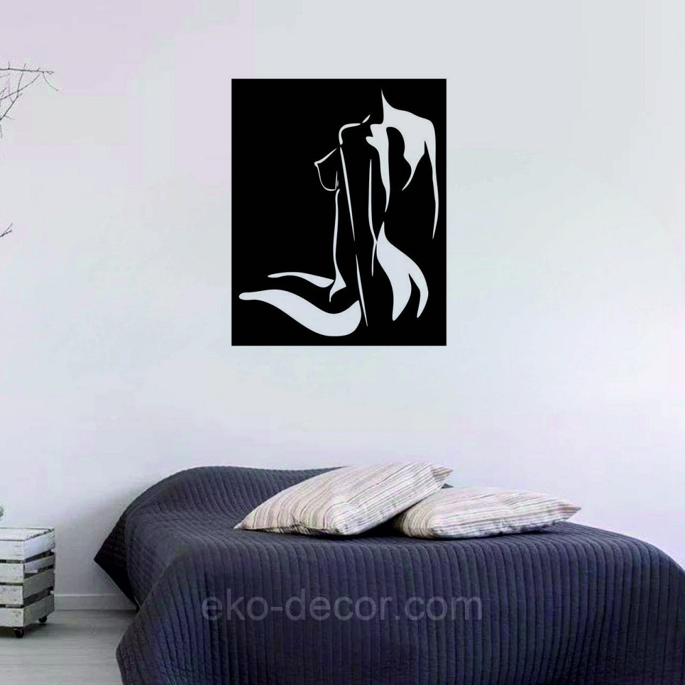 Декоративное настенное Панно «Силуэт женщины», Декор на стену Киев - изображение 5
