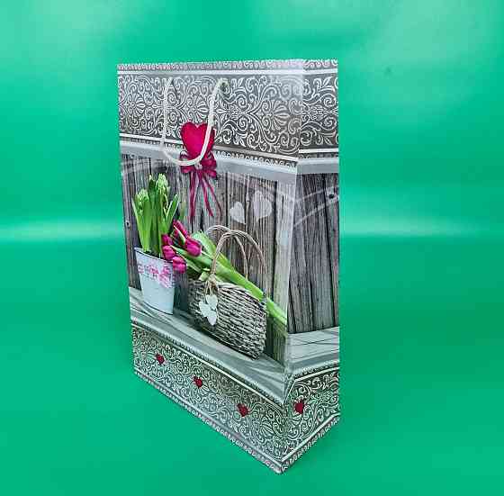 Пакет бумажный гигант вертиркальный (30х42х12)(артGV-088) (12 шт) Харьков