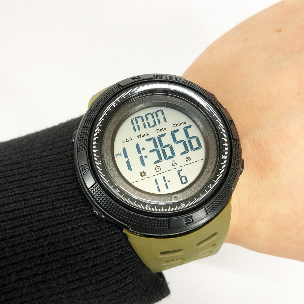 Годинники військової тематики SKMEI, Бюджетні спортивні годинники Хороші чоловічі фірма VA-30 Львів - фото 8