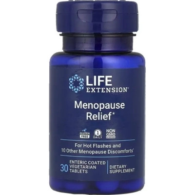 Вітамінно-мінеральний комплекс Life Extension Полегшення симптомів менопаузи, 4 мг, Menopause Relief, 30 таблев. (LEX-22043) Вінниця - фото 1