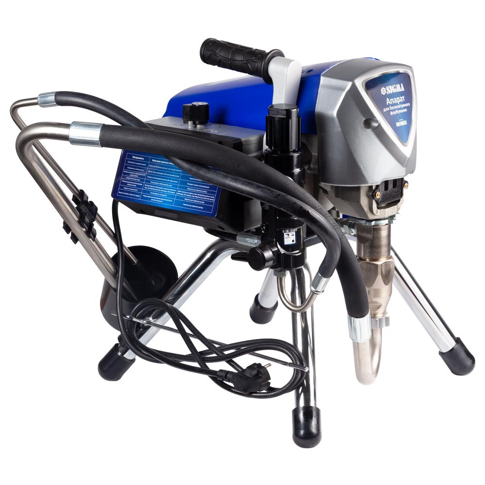 Sigma Аппарат для безвоздушной покраски 2200Вт 3.2л/мин 225бар Profi SIGMA (6816631) Киев - изображение 6
