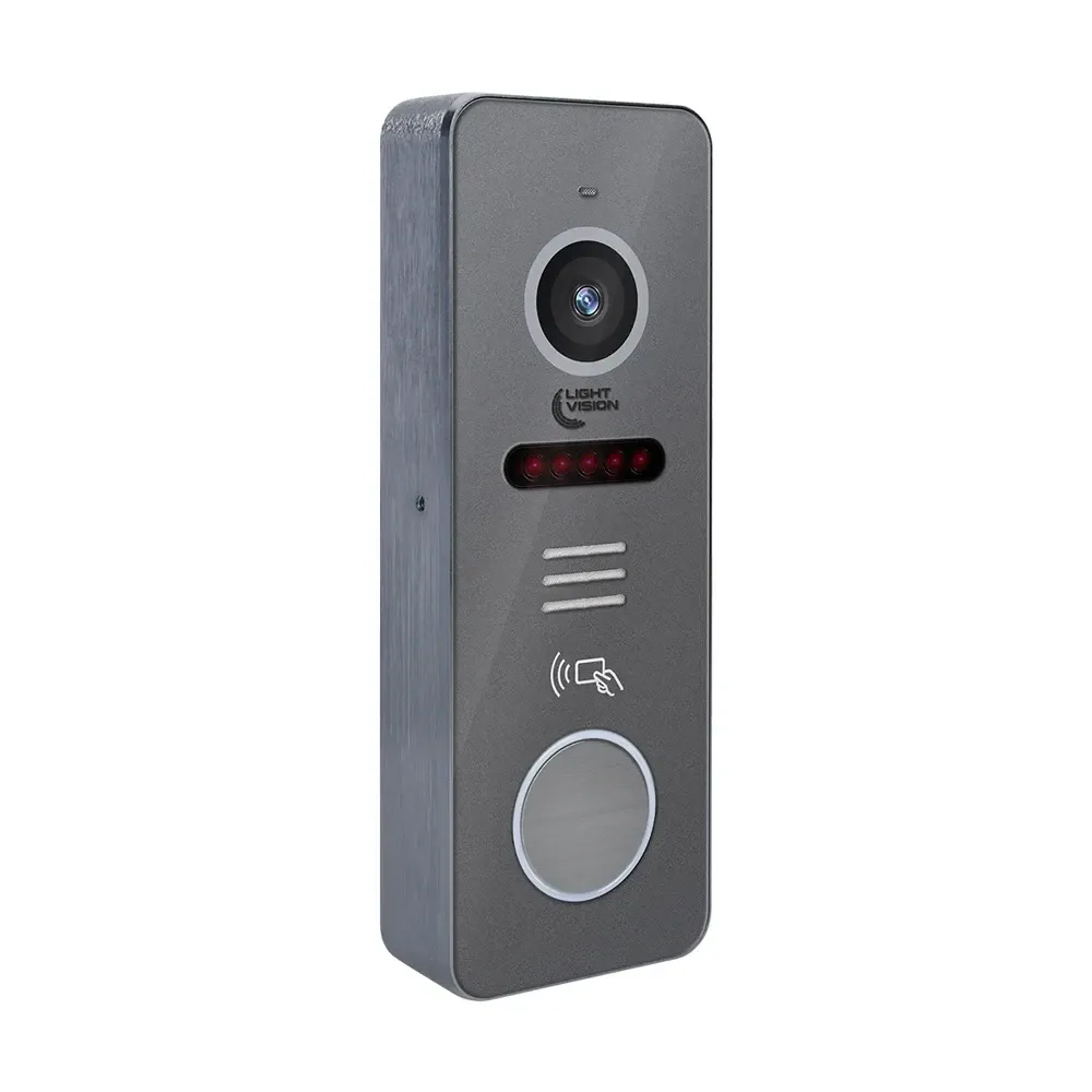 Відеопанель Light Vision RIO FHD(RF) Grey зі зчитувачем Mifare (82-00221) Киев - изображение 7